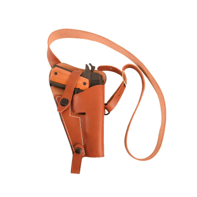 Leather Tanker Style Shoulder Holster