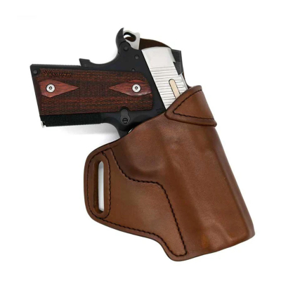 Regulator OWB Leather Cross Draw Holster – Saddle Tan