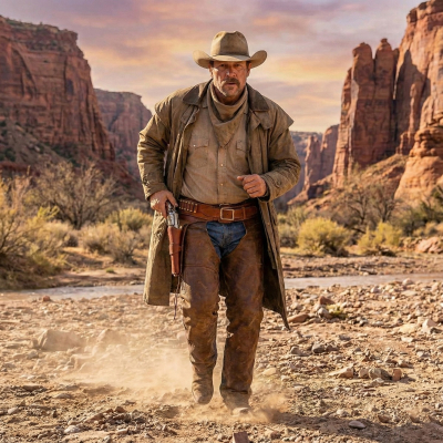 The Duke Rig Cross-Draw Holster for Colt SAA 1873