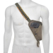 Canvas Shoulder Holster With Shell Loops – front profile – integrated shell carriers