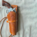 Old West Fast Draw Leather Holster for Single Action Revolvers