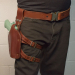 Handmade Brown Leather Thigh Holster