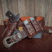 Custom Deputy Marshal Floral Hand-Carved Leather Gun Belt – Open Top OWB Western Holster with Double Carry Magazine Pouch