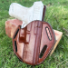 Premium Handcrafted OWB Leather Gun Holster With Custom Molding - Multiple Position Carry Leather Holster